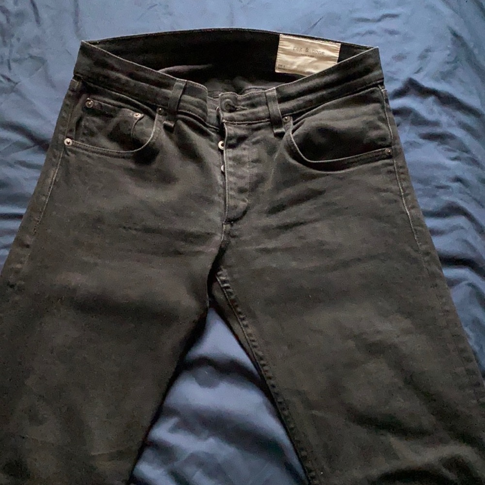 Rag & Bone Fit 1 Extra Slim Skinny Jeans - size 31